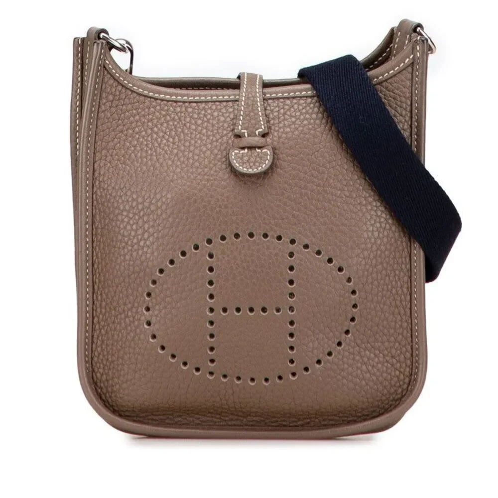 Hermes Evelyne TPM Taurillon Clemence Shoulder Bag